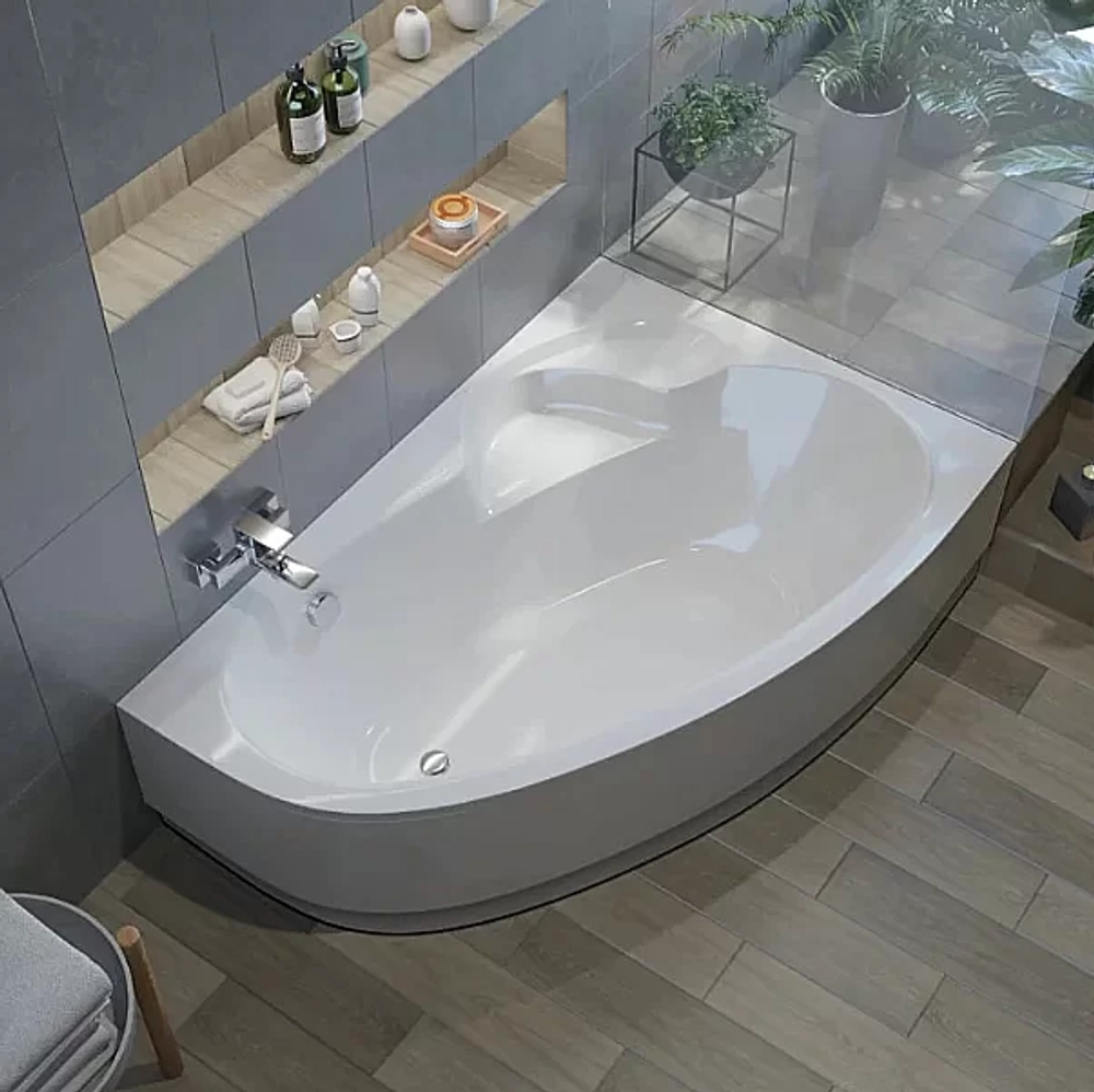 Ванна Alba Spa Katrina 150х100 белая