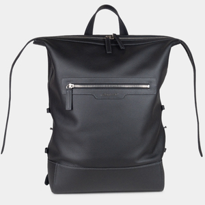 Рюкзак Rousseau из кожи теленка, черного цвета