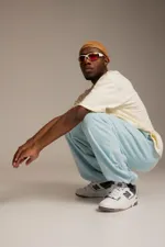 Брюки Called a Garment Флисовые Equipment Мужские Голубые