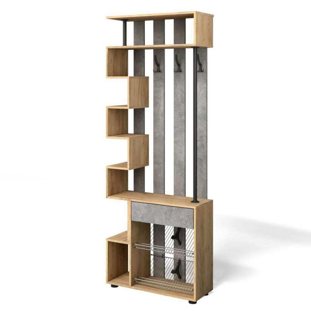 Прихожая мини-лайт компл. 1 дуб крафт/ателье