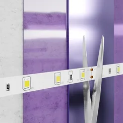 Светодиодная лента 24В 2835 4,8Вт/м 6000K 5м IP20 Led Strip 10138