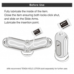 Мастурбатор Tenga Flip Zero Gravity с вибрацией, черный