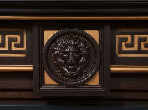 Портал Firelight Vittoriano 30 Темный дуб с золотой патиной