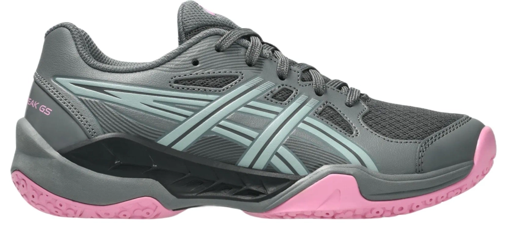 Детские Кроссовки теннисные  Asics Gel-Powerbreak GS - steel grey/ocean haze