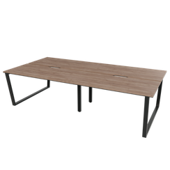 Бенч-система на V-каркасе 4 PREGO OFFICE 2400*1435*750 ПОБС-24.14В