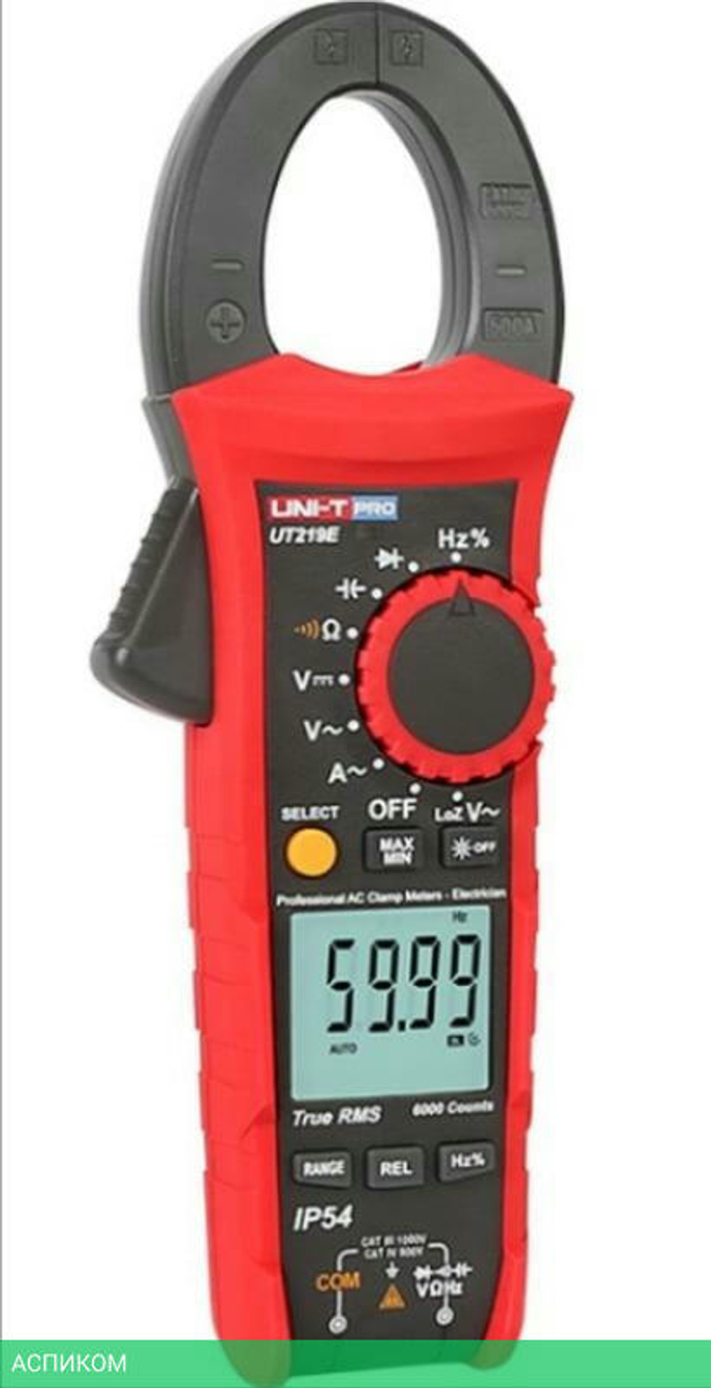 Токовые клещи Unit UT219E