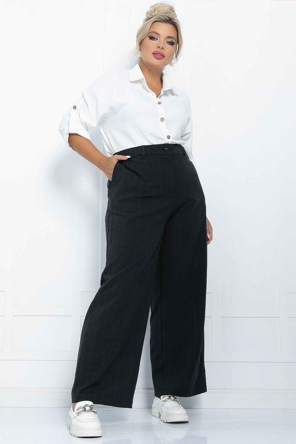 Брюки Искусство (графит) Б11414 LT Collection