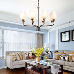 Подвесная Люстра Viola Milk 6 By Imperiumloft