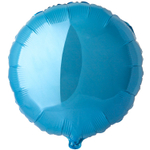 Фольгированный шар-круг, пастель, в ассортименте, 46 см