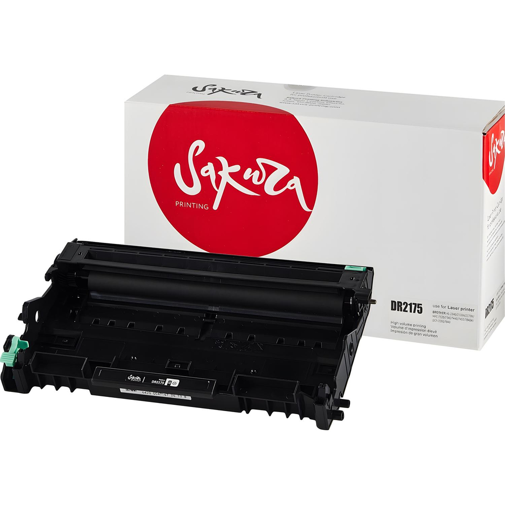 Драм-картридж SAKURA DR-2175 чер. для Brother HL-2140/2150