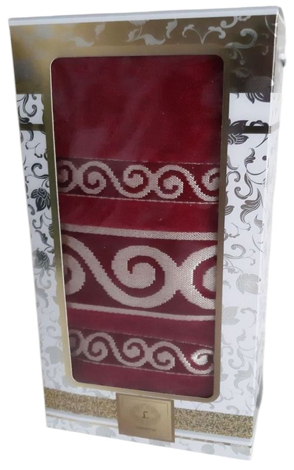 Полотенце махровое в подарочной упаковке, 100% хлопок, Узбекистан.