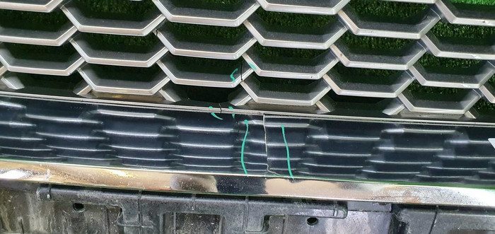 Решетка радиатора Haval F7 (2018-2022)