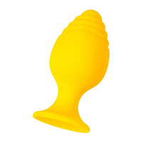 Желтая анальная втулка 6см ToyFa ToDo Riffle 357036