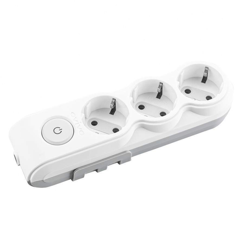 Колодка 3 гнезда OVIVO суппорт выключатель с/з 700-000000-123