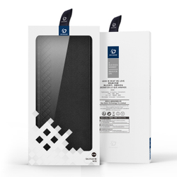 Чехол черного цвета из искусственной кожи от Dux Ducis для смартфона Samsung Z Fold SE (W25), серия Bril Series Case