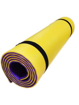 Коврик туристический Isolon Tourist 8, 180х60х0,8 cм (жёлтый, фиолетовый)