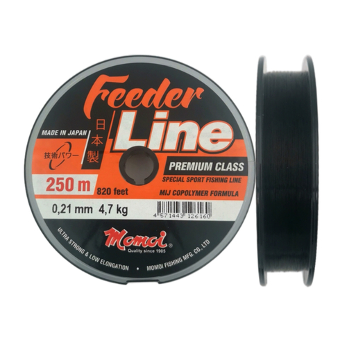 Леска Feeder Line Sport 0,21 мм., 4,7 кг, 250 м, черная