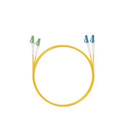 Патч Корд Оптоволоконный LC/APC-LC/UPC SM 9/125 Duplex 2.0мм 1 м