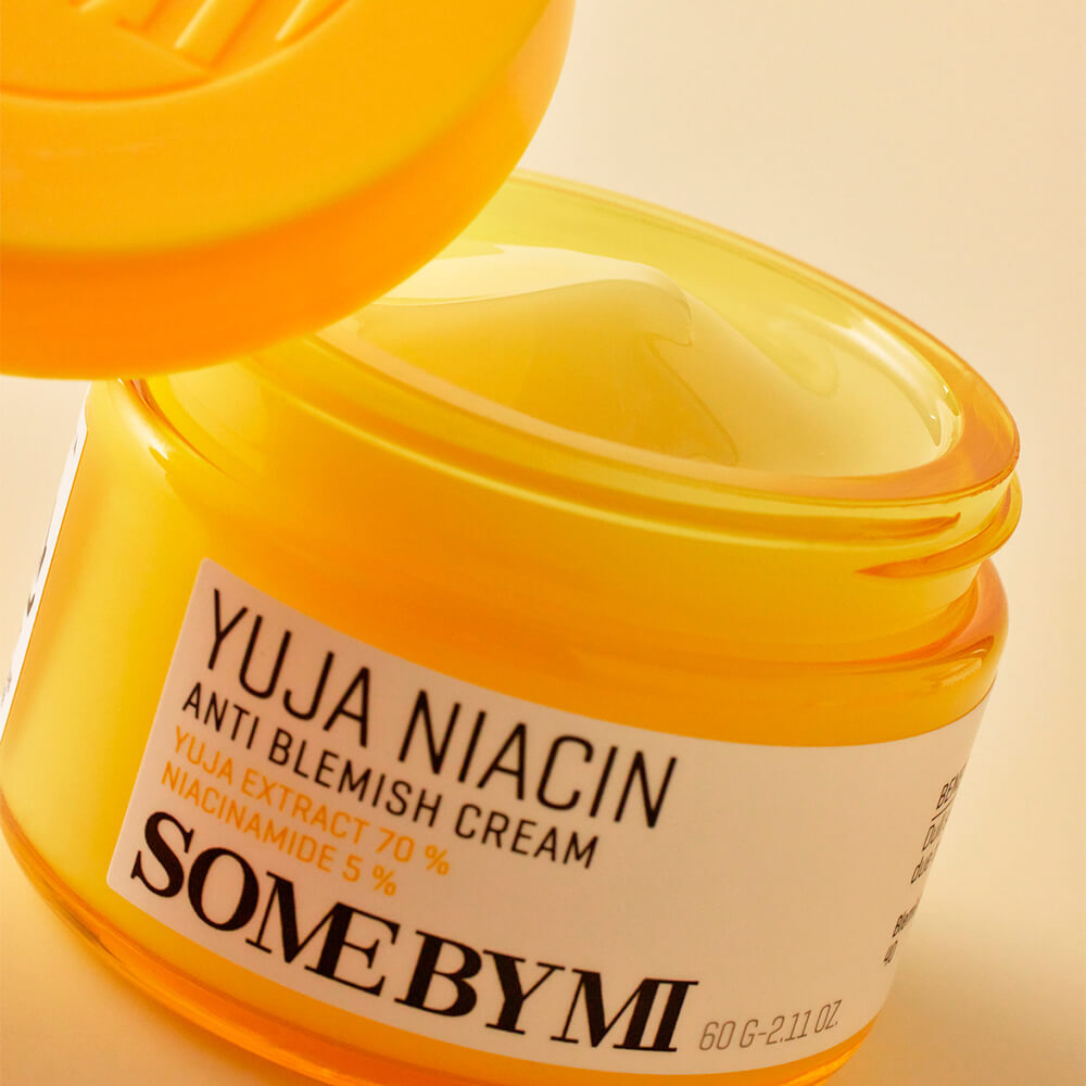 Some By Mi Yuja Niacin Anti Blemish Cream крем от пигментации с 70% юдзу и ниацинамидом