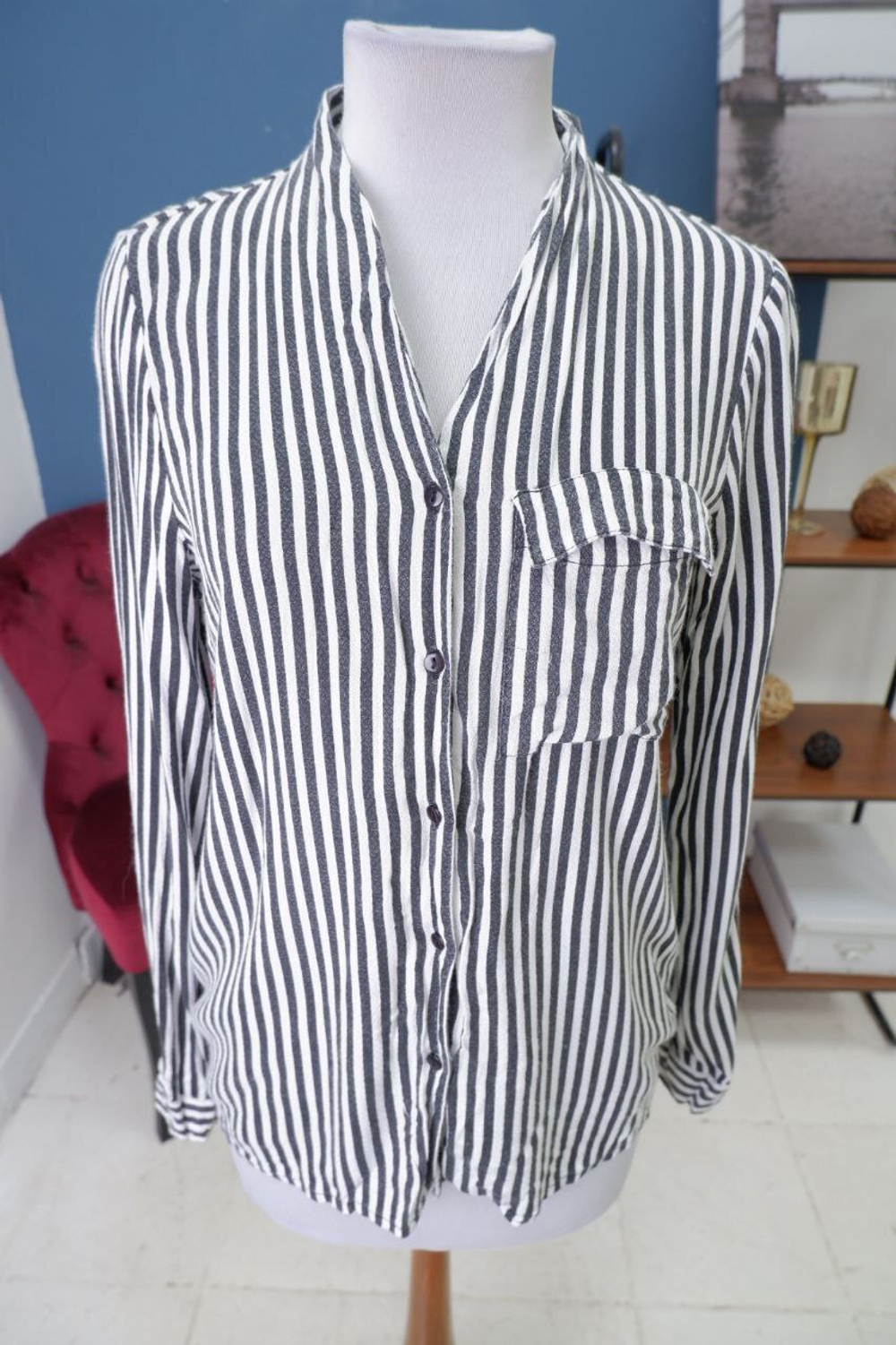 Блузка Vero Moda в полоску 44 размер