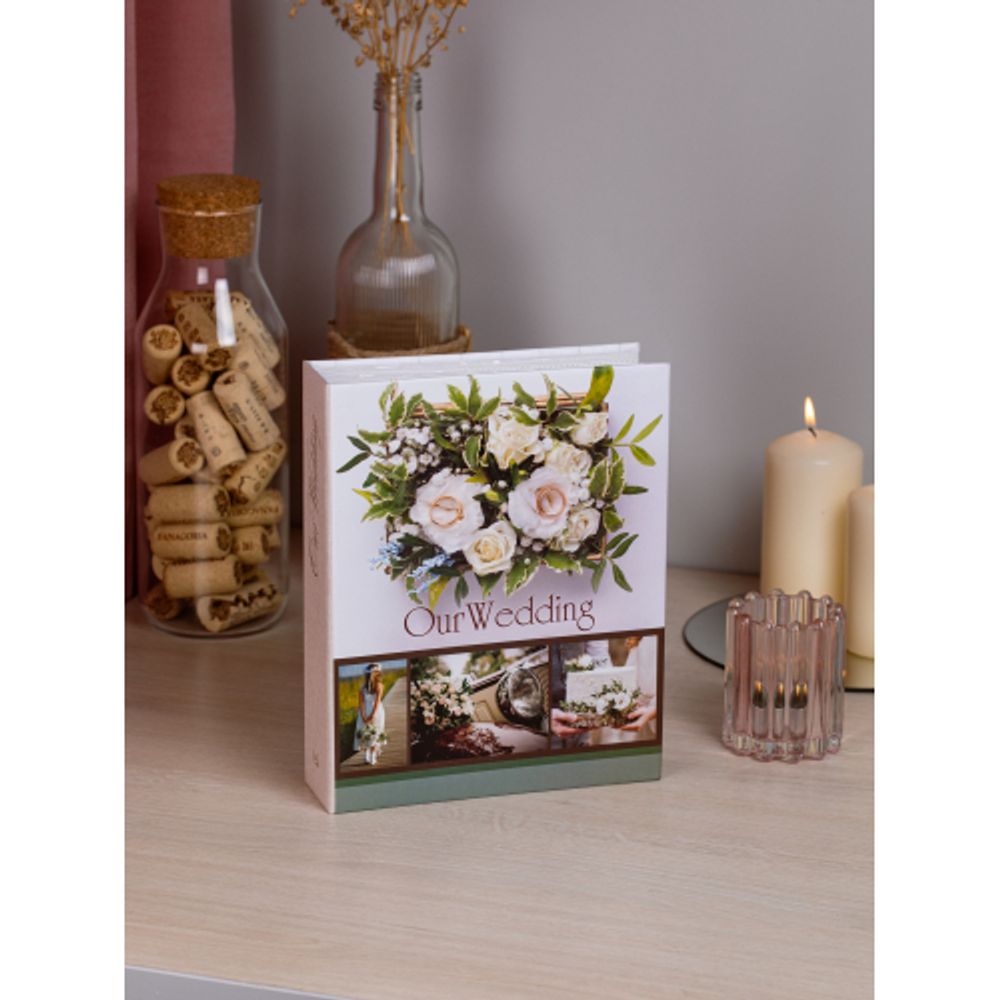 Фотоальбом Image Art IA-200PP серия 407 Свадьба термосварка 50 листов 200 фотографий размер 10х15