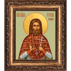 Евгений Ивашко, пресвитер, священномученик. Икона на холсте.