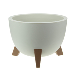 Кашпо ФЛОРИАН с внутренней вставкой на ножках D350 мм 12л