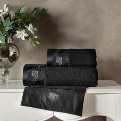Набор полотенец Tivolyo Grant (черный) 2 предмета ТIVOLYO HOME Турция