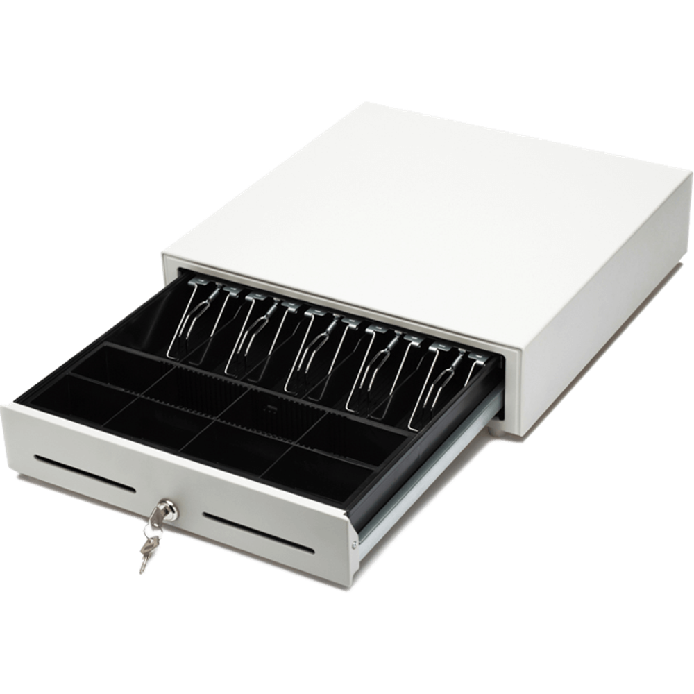 Денежный ящик PayTor HT-410S (Белый, Штрих, арт. HT-410-5111-13W2-0)