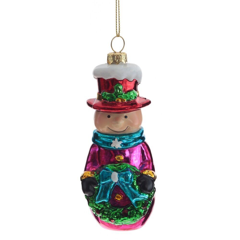 GAEM Украшение новогоднее "Снеговик", L5 W4 H12,5 см