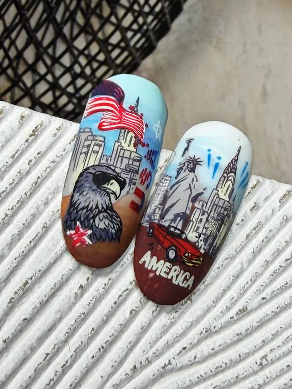 Stamping plate Enigmanic Stamping American Mood