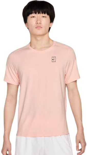 Мужская теннисная футболка Nike Court Advantage Dri-Fit Tennis - Оранжевый