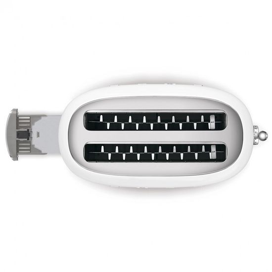 Тостер на 4 ломтика Smeg TSF02WHEU. , белый