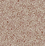 Мелкораппортный растительный дизайн с листьями