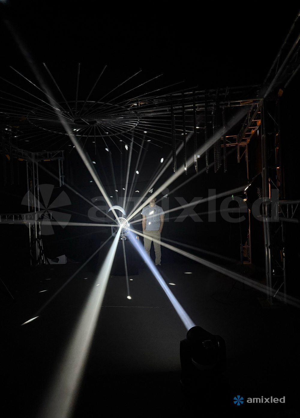 Прибор сценический Amixled Mirror Sphere