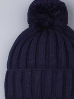 Шапка детская на завязках осенняя