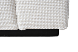 Кресло 105x100x90см Garda Decor Roberto рогожка кремового цвета