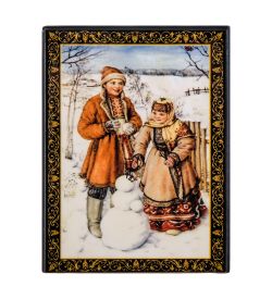 ШК-11/13-I Шкатулка в технике декупаж (8х10х4)