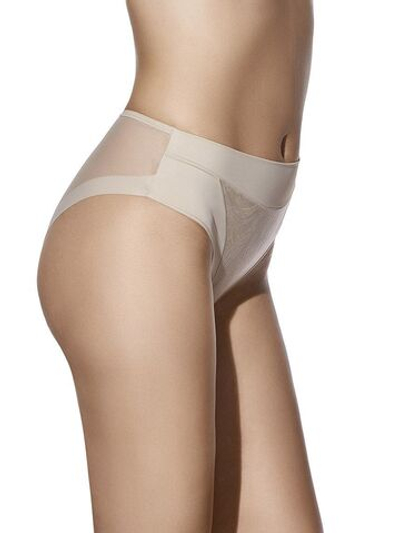 Элегантные трусы с высокой посадкой Violeta (Размер: 42) (Цвет: молочный)