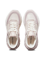 Кожаные кроссовки CALVIN KLEIN JEANS - пудро-розовый(YW0YW01577)