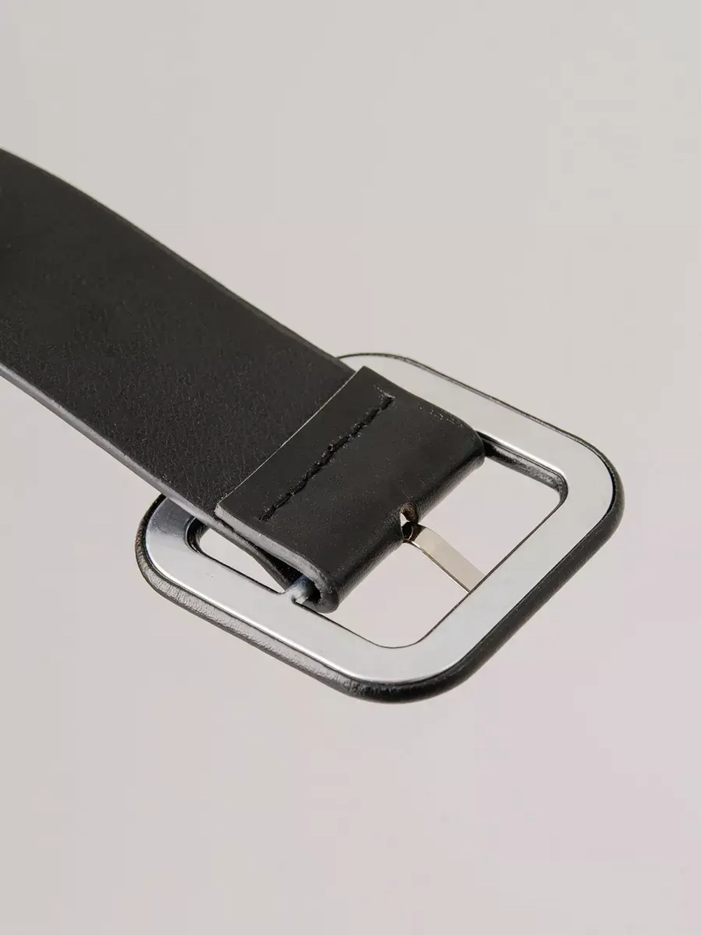 Ремень широкий, пояс для джинс и брюк, черный