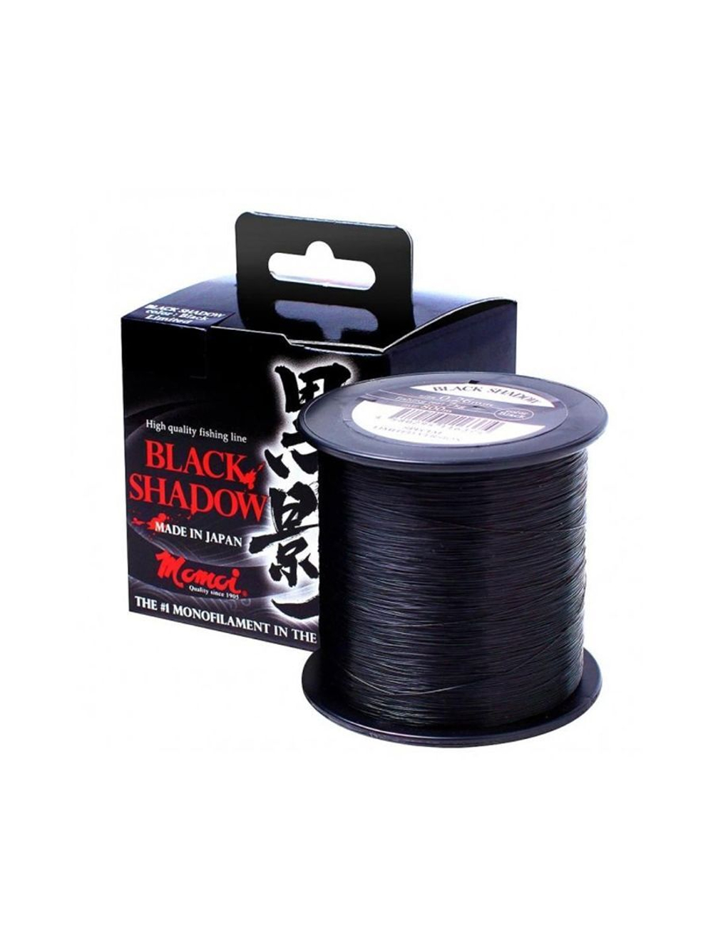 Монофильная леска рыболовная Black Shadow 0,2 мм 3 шт.