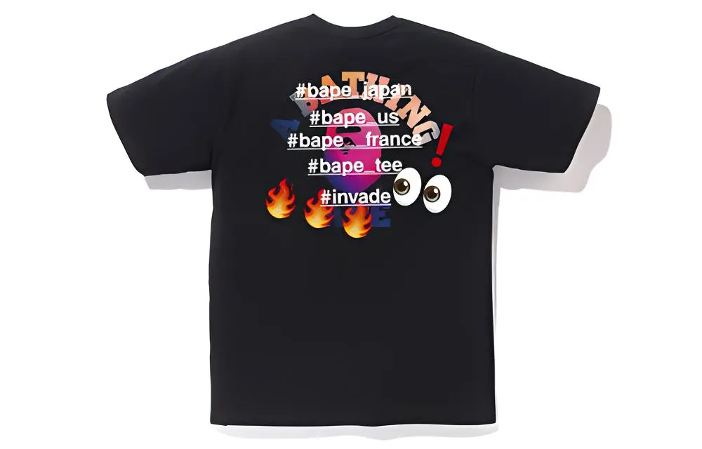 A Bathing Ape College Emoji Tee