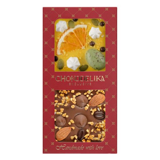 Шоколад двойной "Кофе плюс лимон", 70 гр.