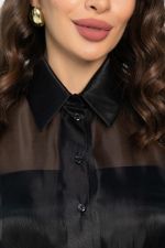 Блуза Вернисаж (черная) Б14320-33М LT Collection