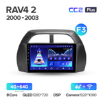 Teyes CC2 Plus 9" для Toyota RAV4 2000-2003