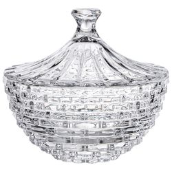 БЛЮДО С КРЫШКОЙ "SAPHIR" 17,8Х18,3 СМ