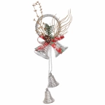 Украшение новогоднее «Сказочный звон» 12*30 см, Серебро