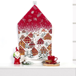 Набор кухонных полотенец, 3 шт , 45х60 см , рогожка