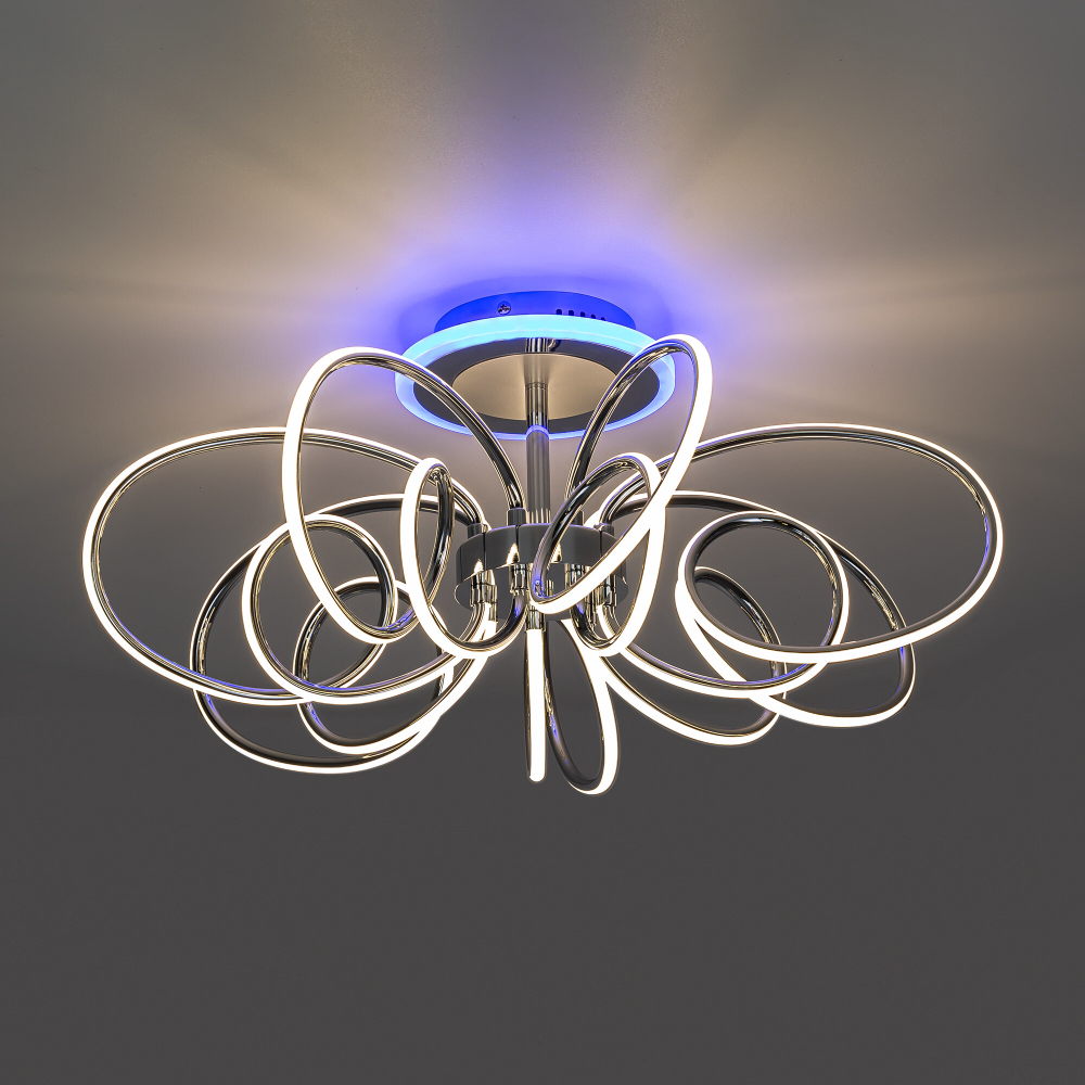 Citilux SALMA SMART CL224A171 RGB LED Умная люстра Хром